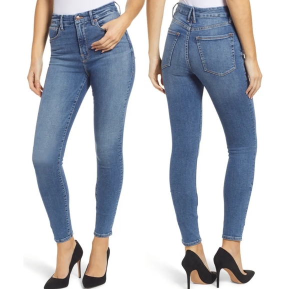 Good American Denim - GOOD AMERICAN Good Waist Jeans